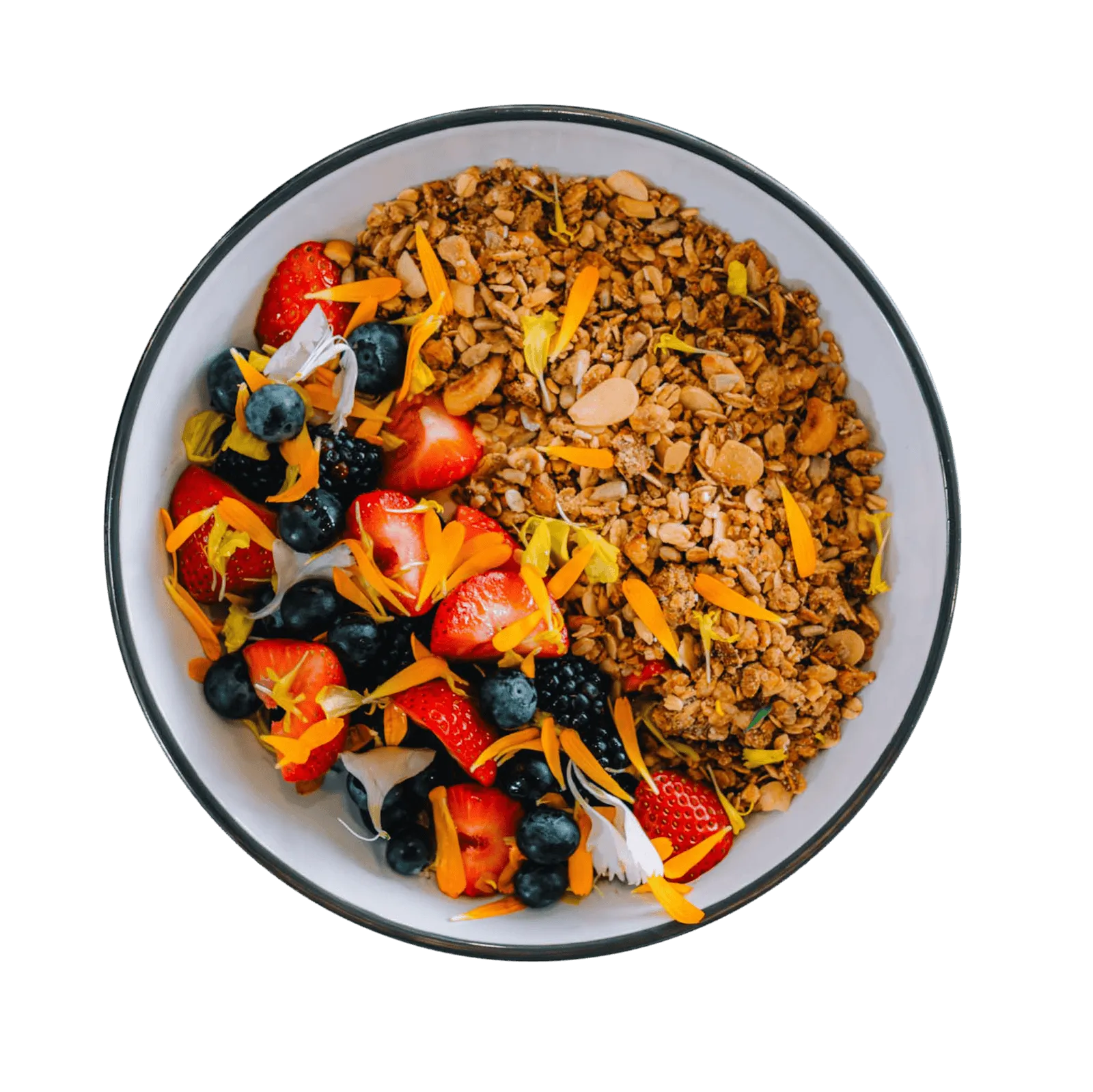 Yogurt Parfait served at brunch at The Cottage in Pigeon Forge, TN.