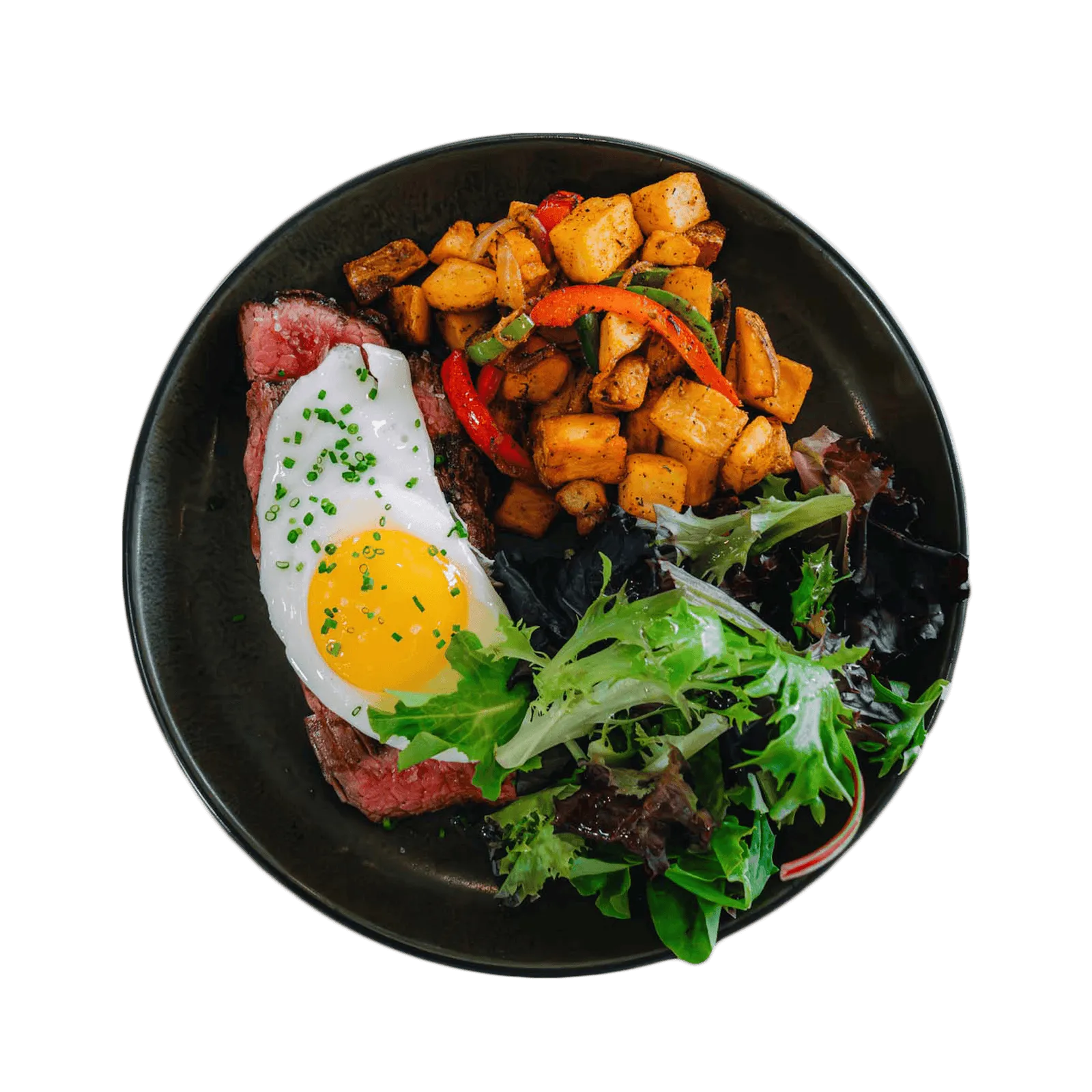 a dinner item served for brunch at The Cottage in Pigeon Forge, TN.