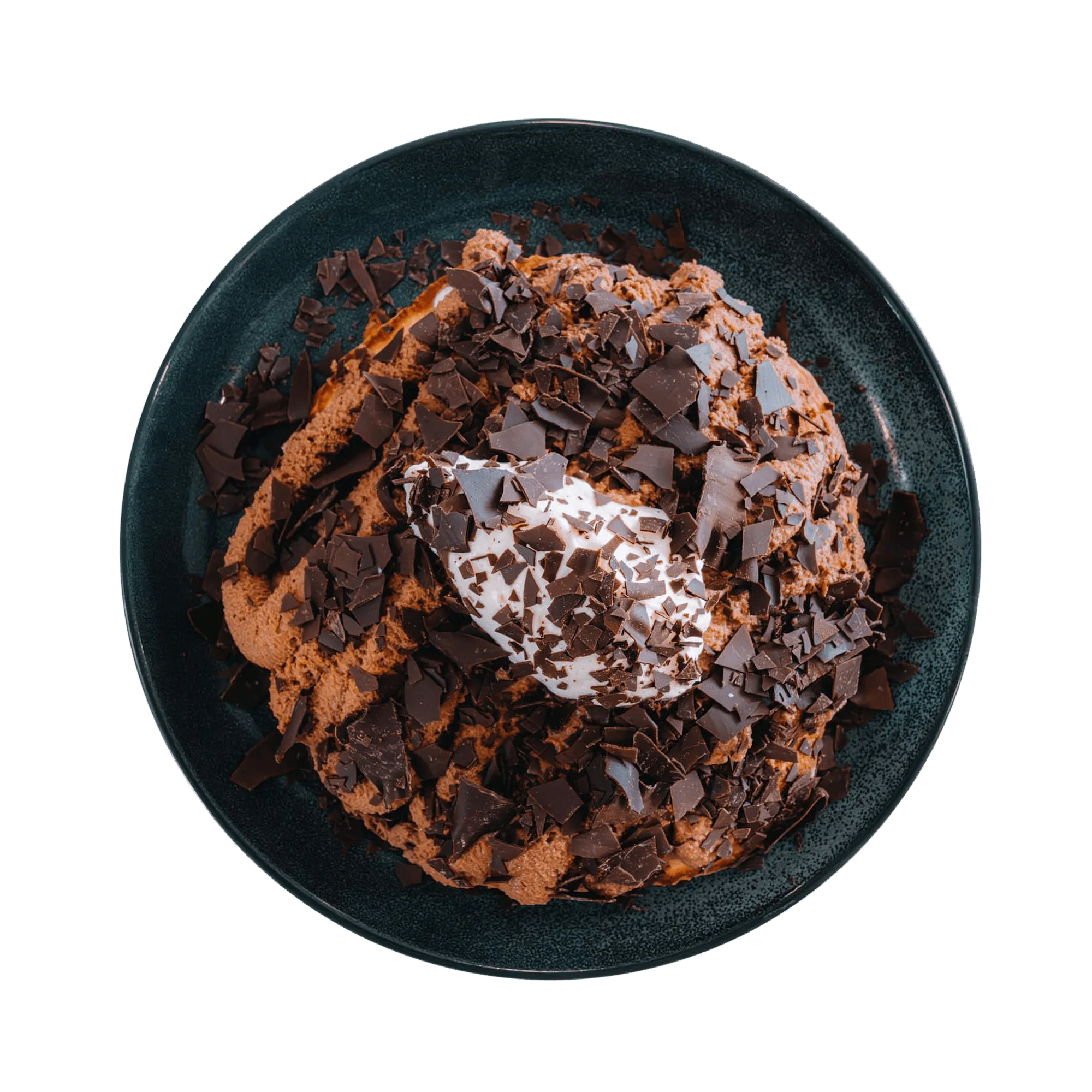 Chocolate Lover Waffle served for brunch at The Cottage in Pigeon Forge, TN.