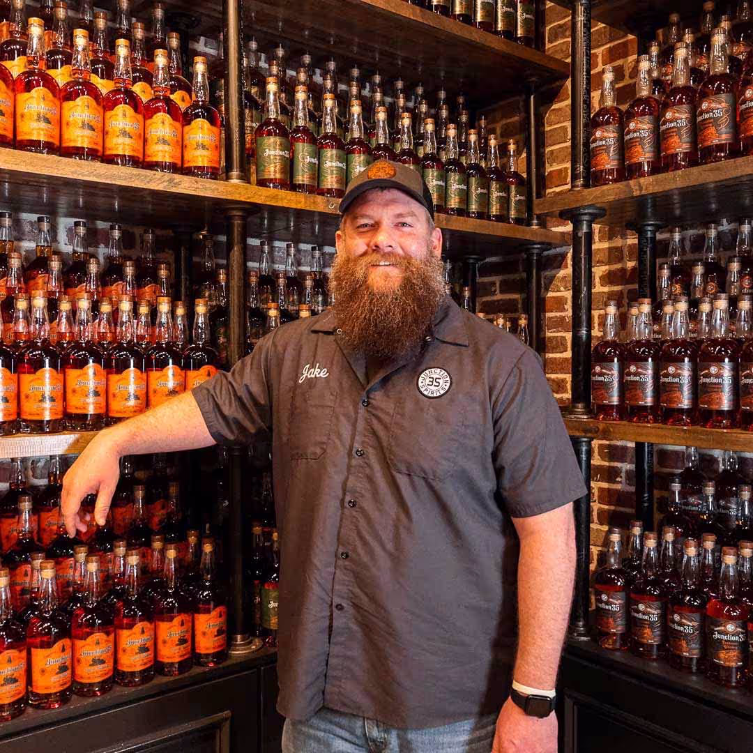 Master Distiller at Junction 35 Spirits in Pigeon Forge, Tennessee.
