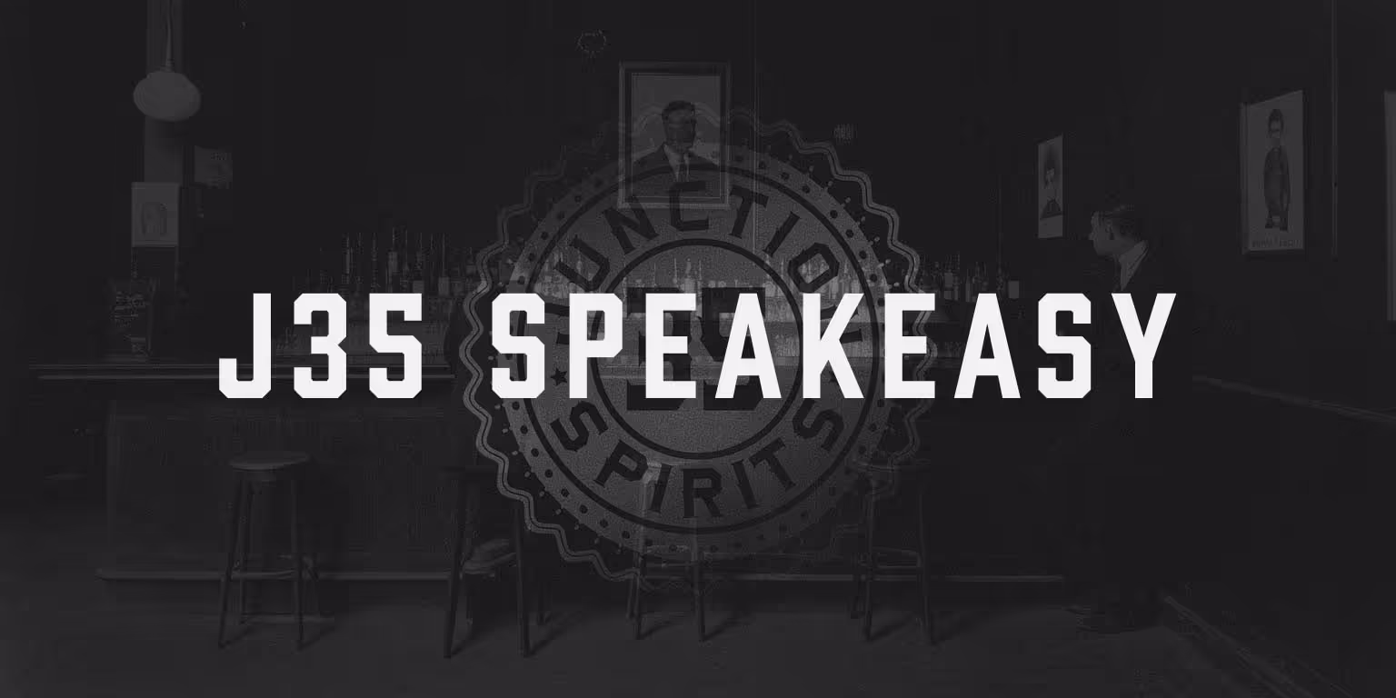 J35 Speakeasy image depicting an old speakeasy location.