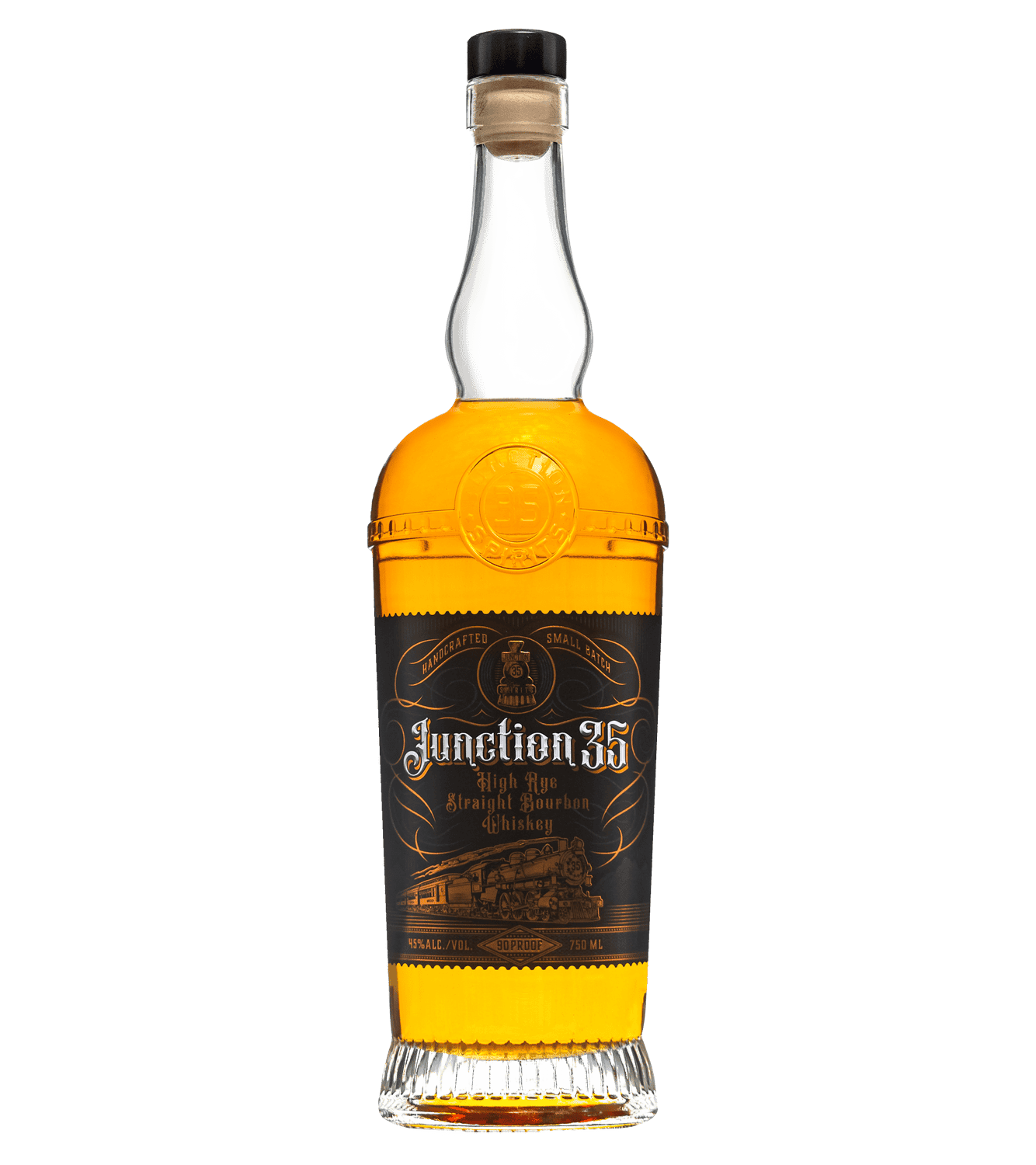 High Rye Straight Bourbon Whiskey by Junction 35 Spirits