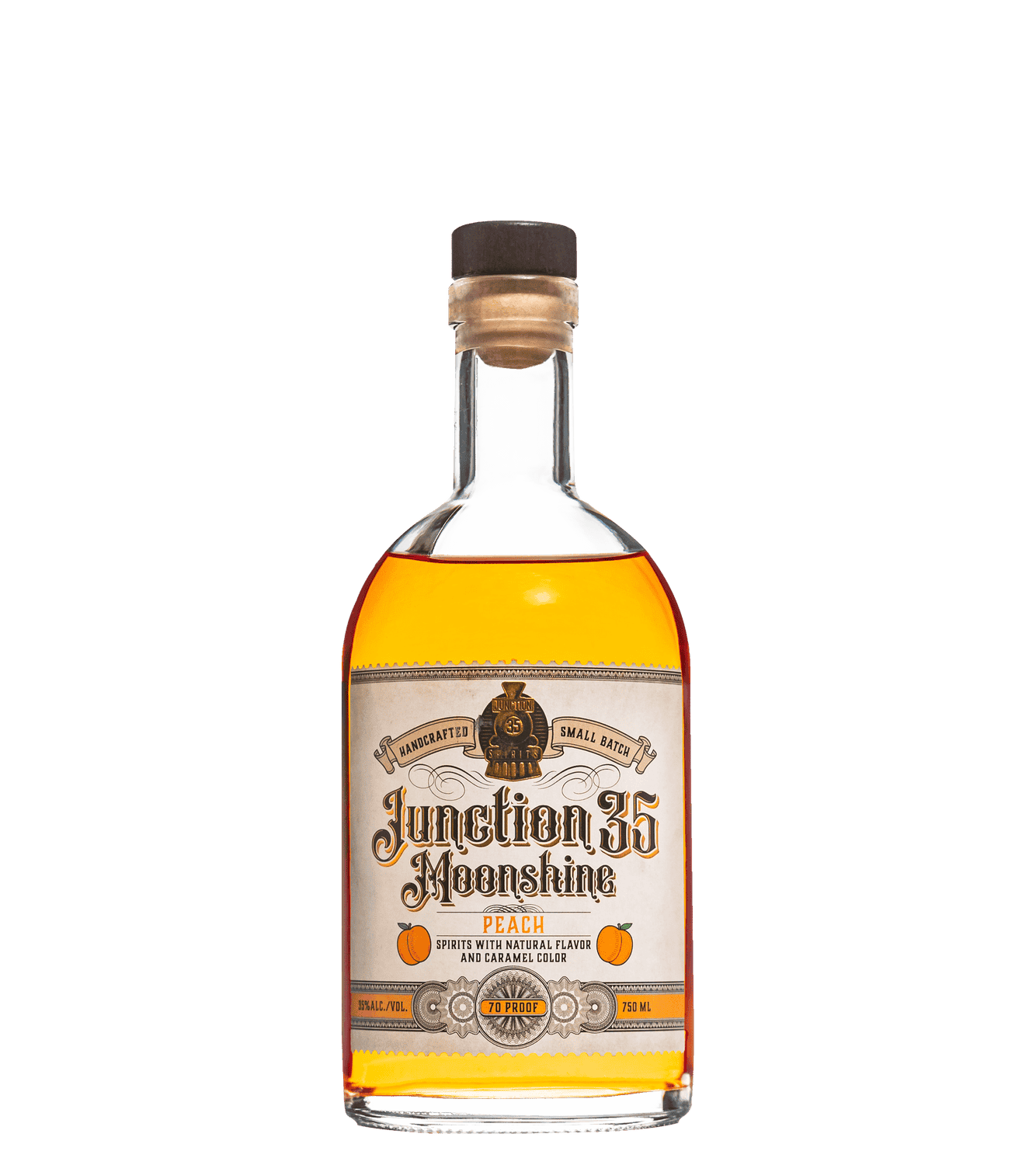 Peach Moonshine by Junction 35 Spirits