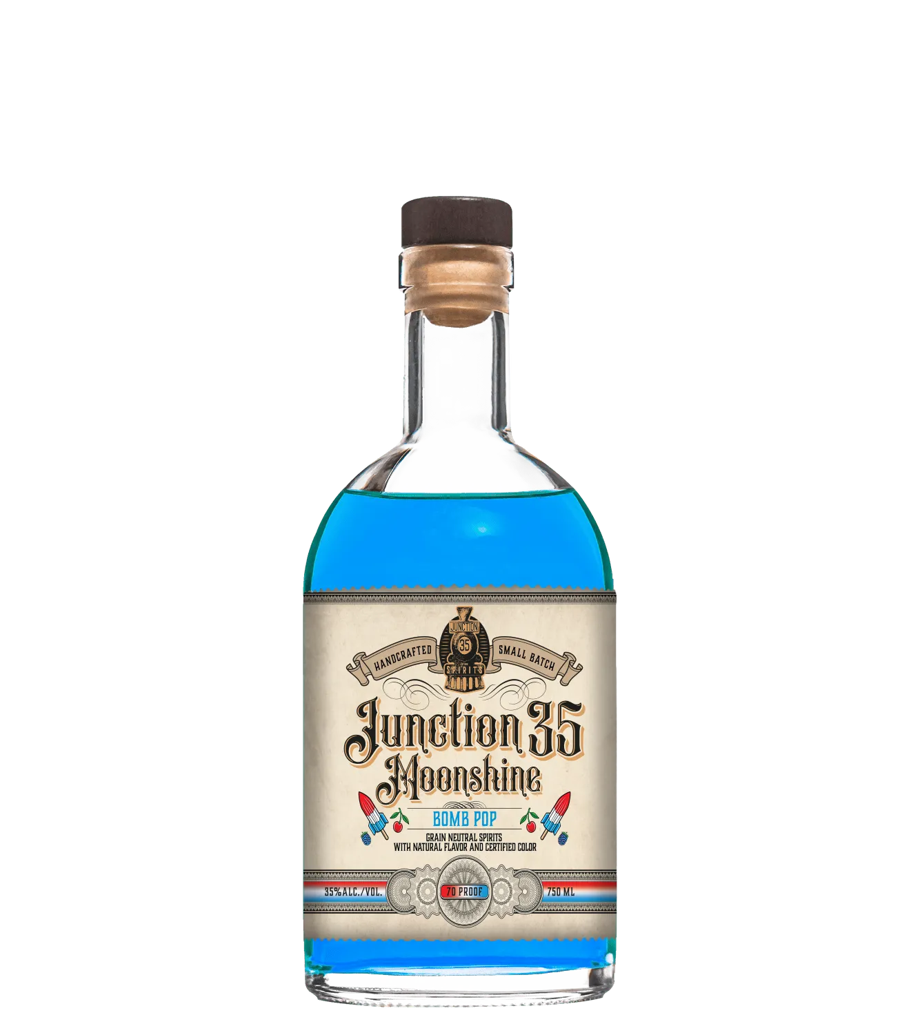 Bomb Pop Moonshine by Junction 35 Spirits