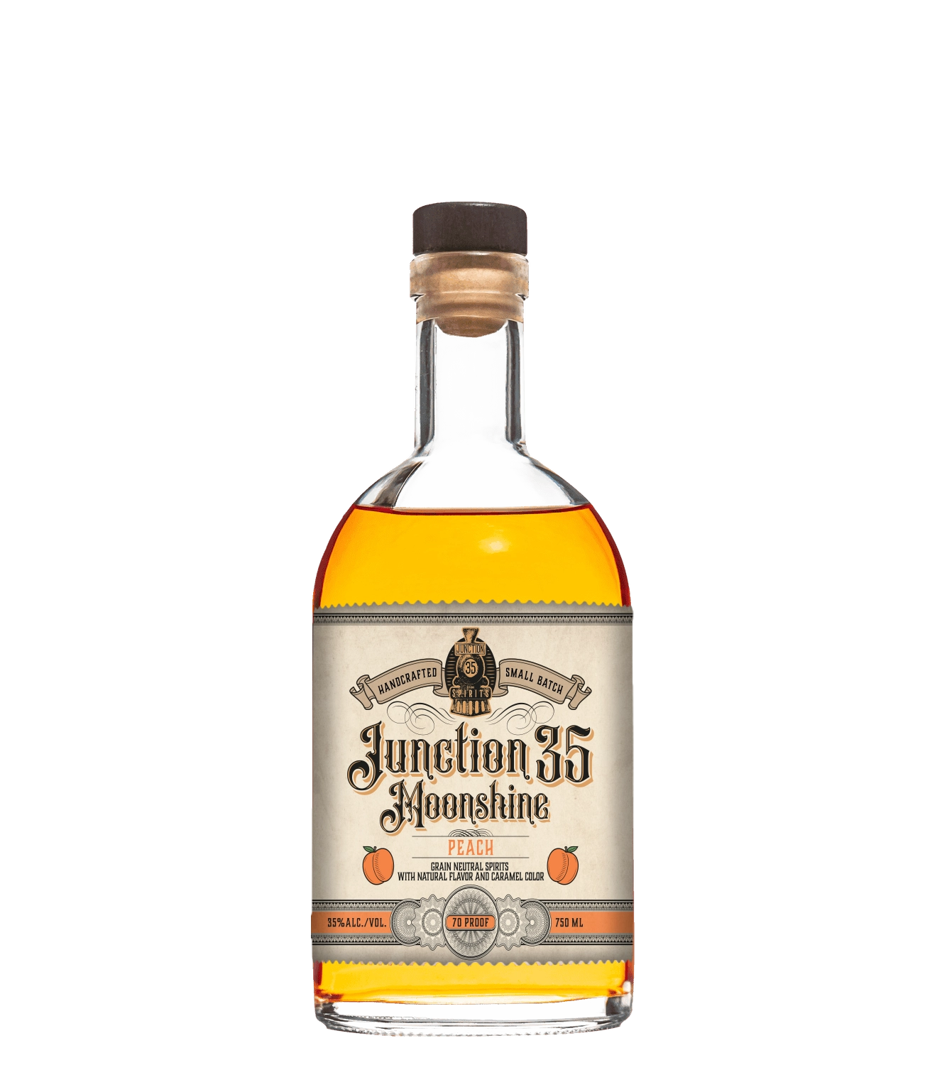 Peach Moonshine by Junction 35 Spirits