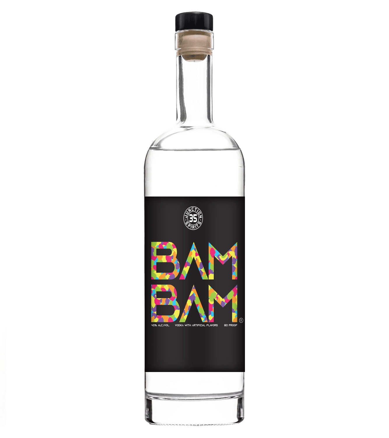 Bam Bam Vodka by Junction 35 Spirits.