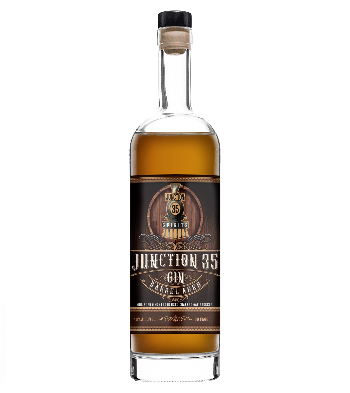 Barrel Aged Gin by Junction 35