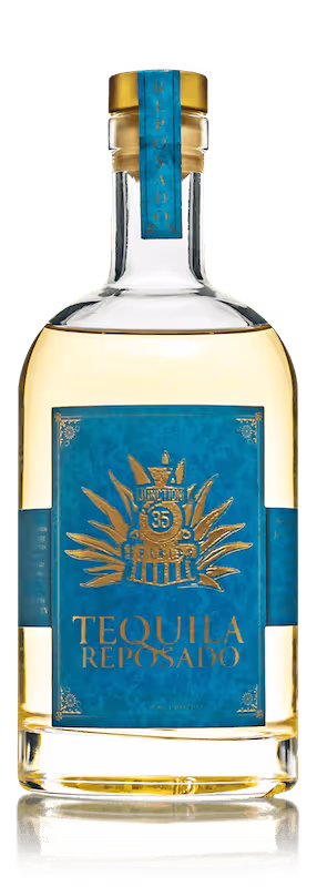 Tequila Reposado by Junction 35 served at Azul Cantina