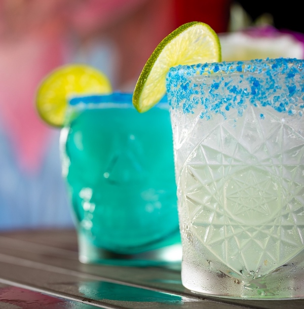 house and premium margaritas at Azul Cantina in Pigeon Forge