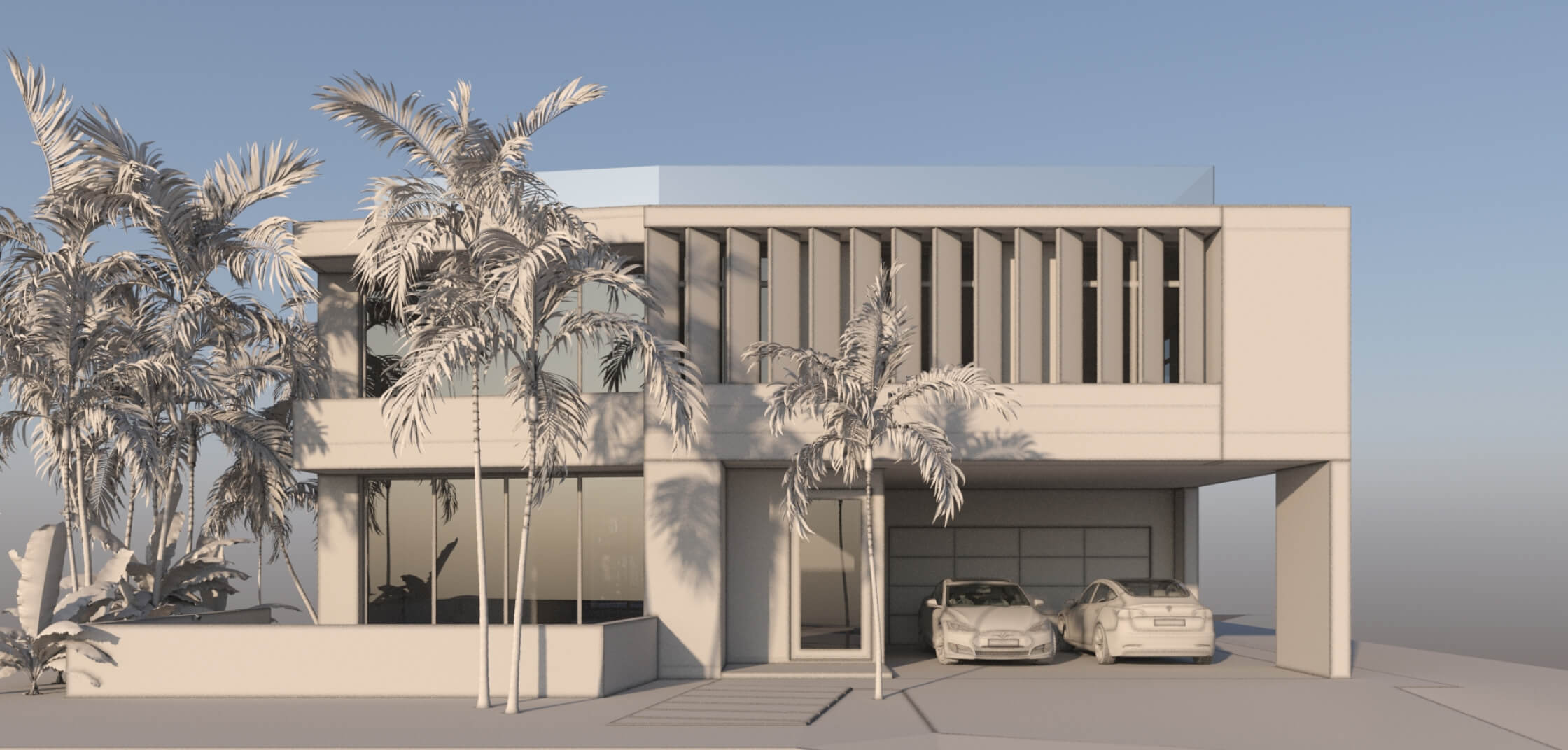 DWG → White clay → Render for $1 only