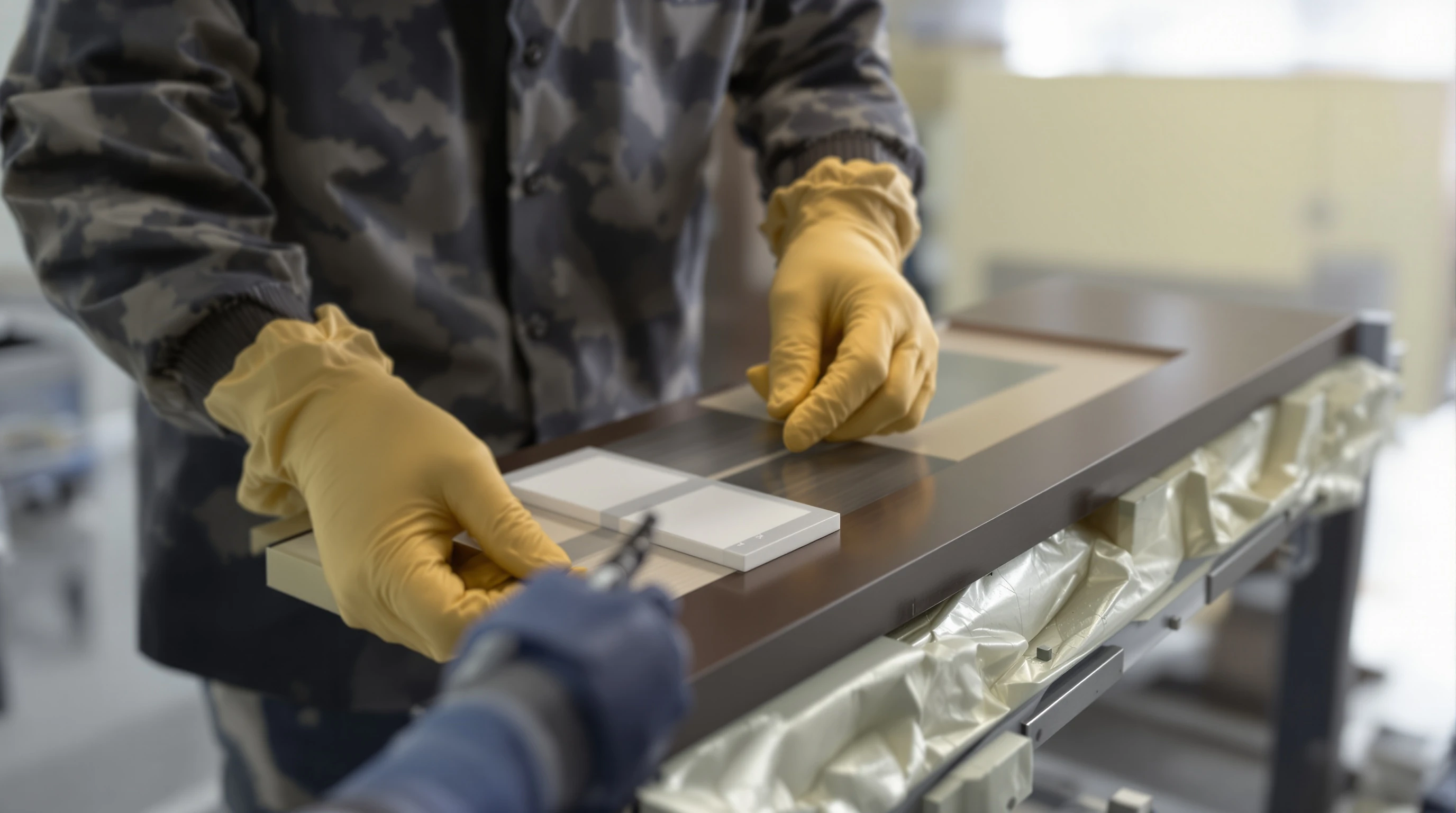 Test panel Cerakote coating at ColoradoKote