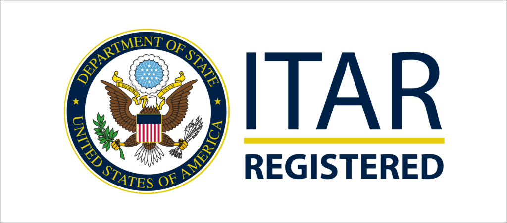 ITAR Registered compliance logo