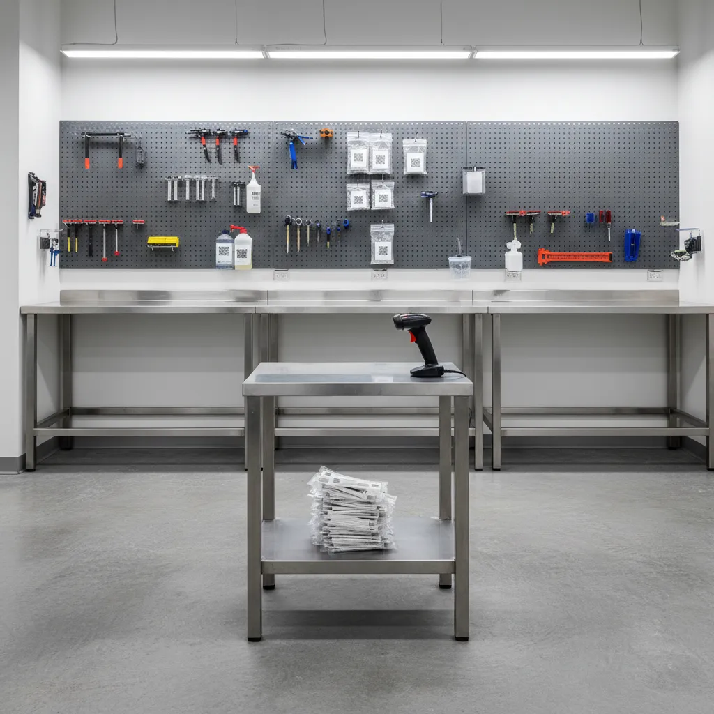 Barcode tracking system for Cerakote coating project management