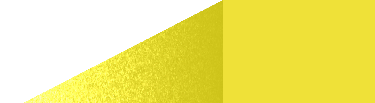 Yellow gradient graphic with a diagonal division creating a triangular shape on black background.