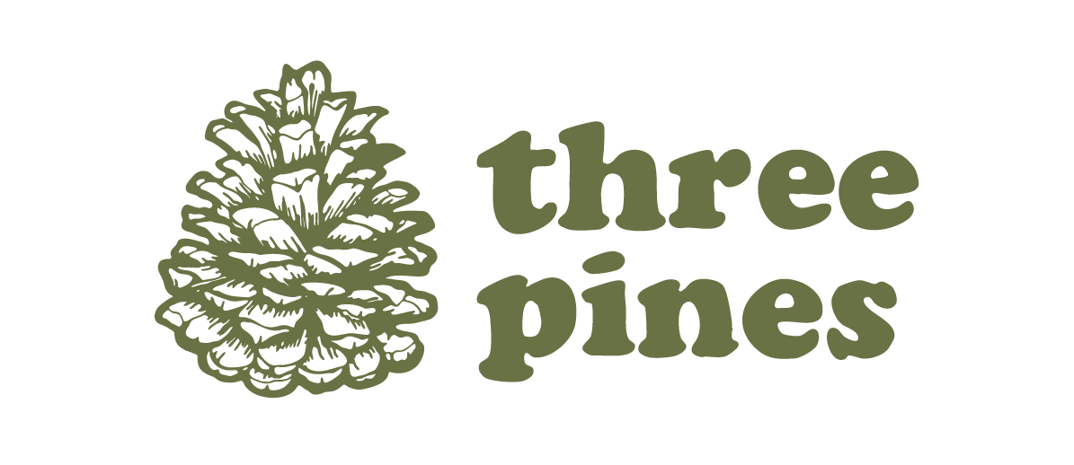 three pines logo