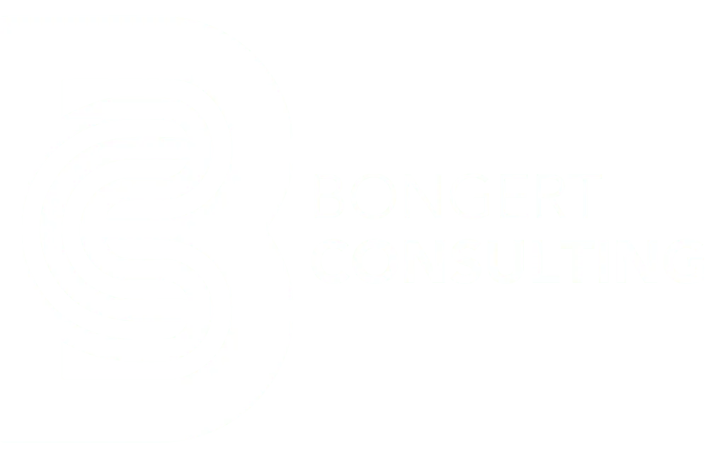 Bongert Consulting company logo with stylized B and C letters.