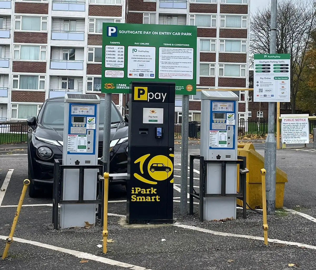 picture of southgate car park