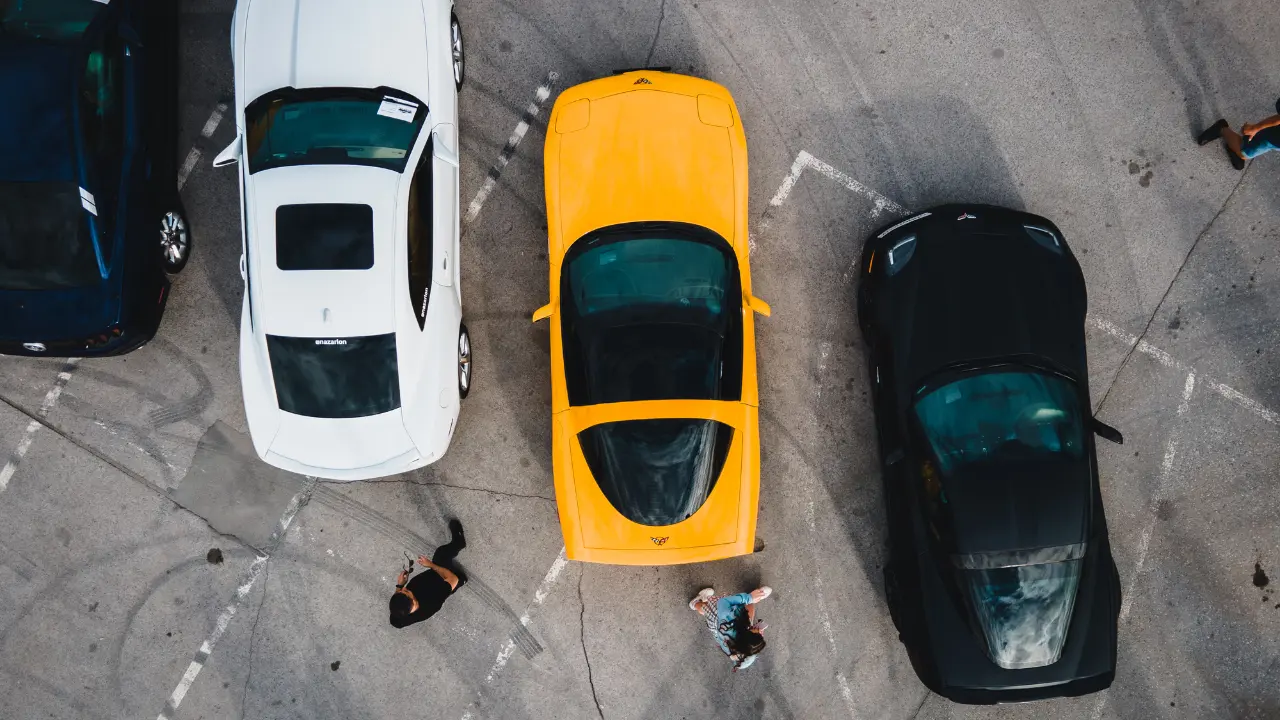 picture of cars parked illegally 