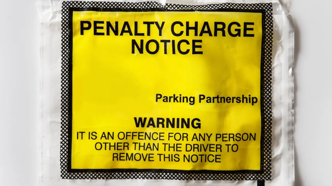 penalty charge notice sticker