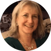 Photo of Leslie Godsell, owner of Inspirations. Leslie is a client of simplegrowth.