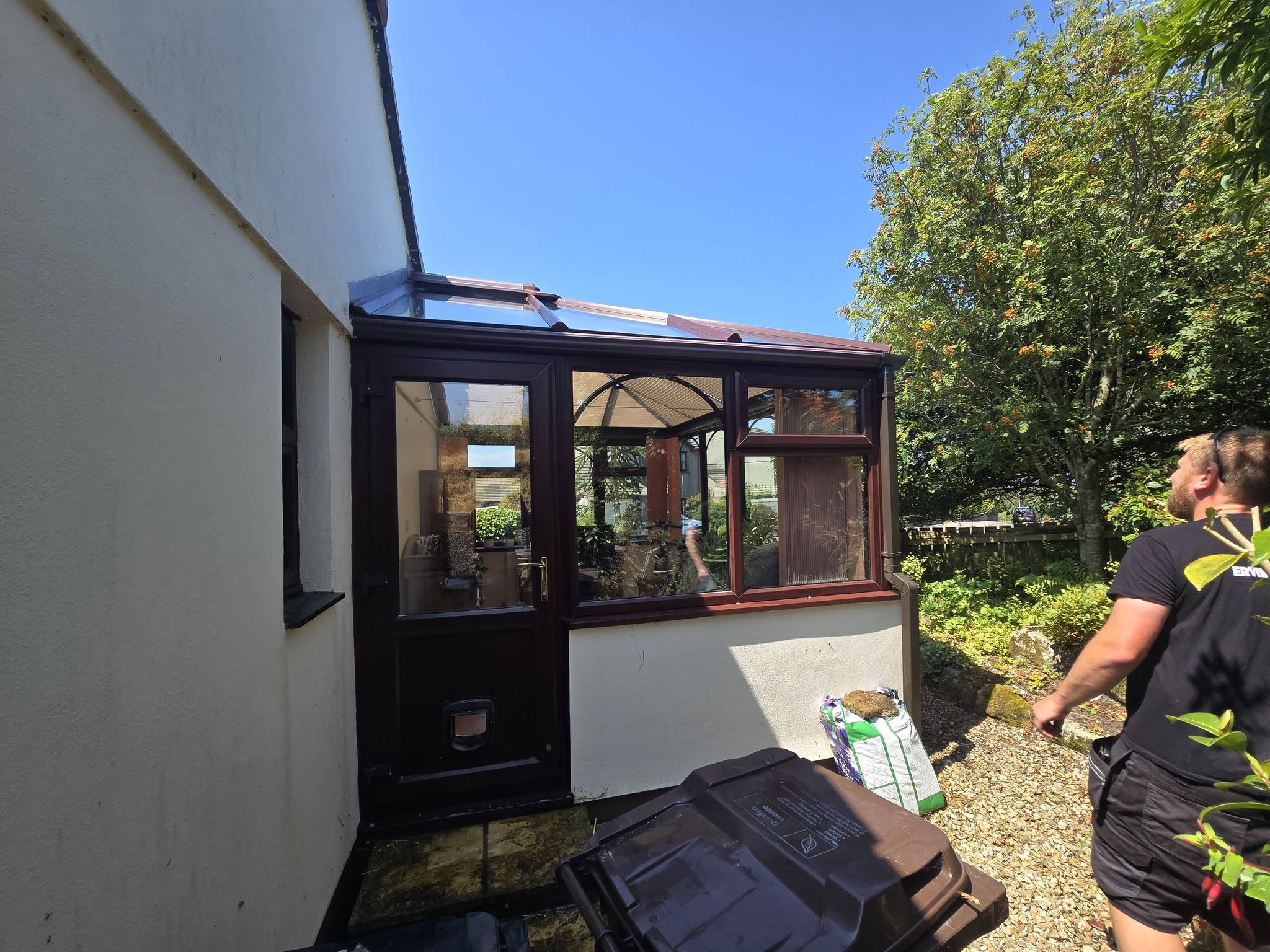 May be an image of cold frame and sliding door