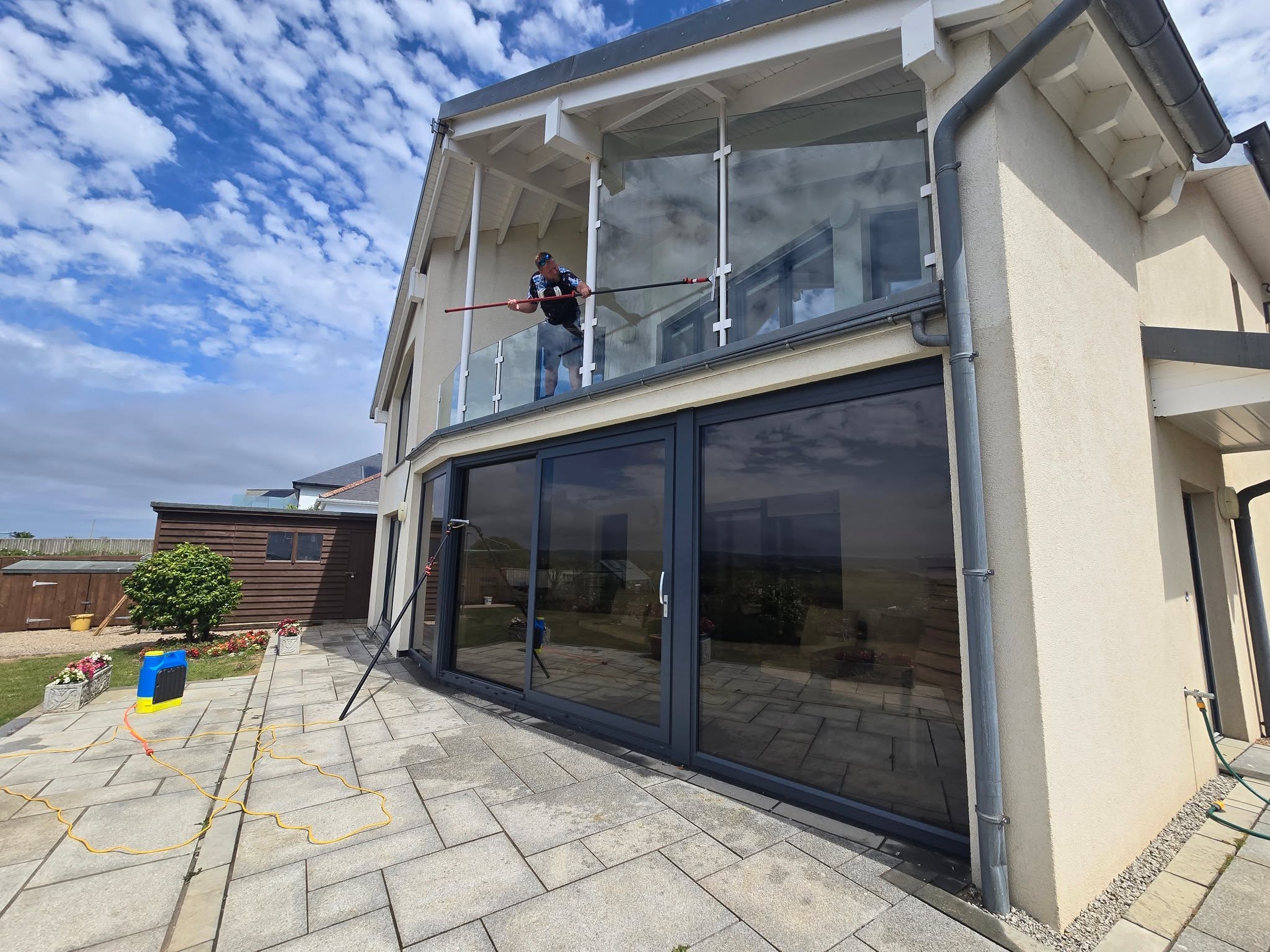 May be an image of sliding door