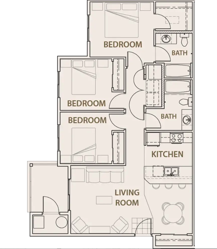 Spruce floor plan layout