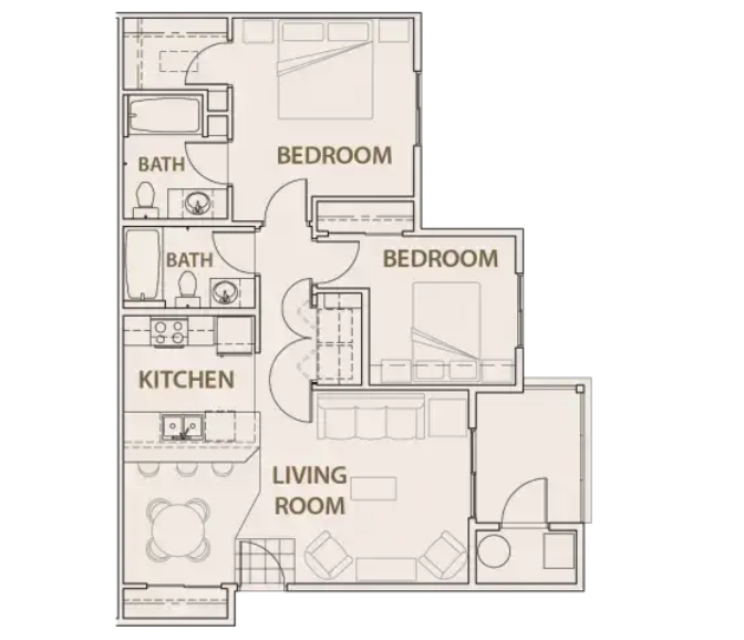 Willow floor plan layout