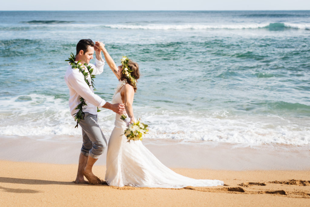 April and Chad's wedding in Kauai.