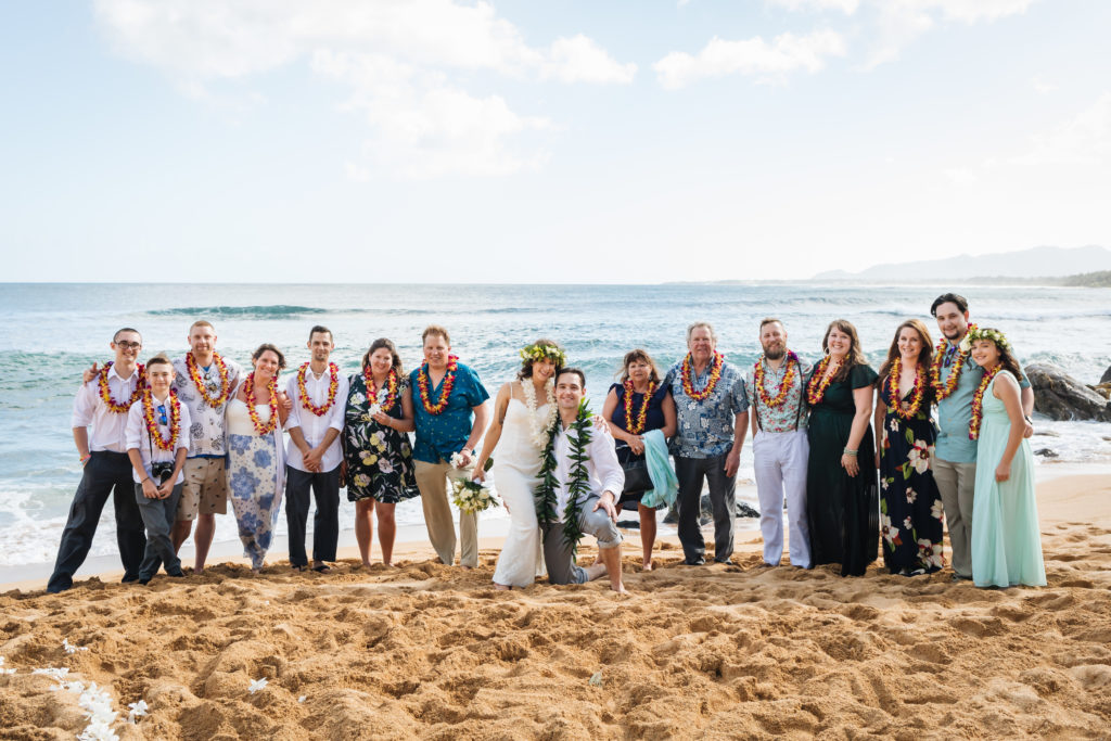April and Chad's wedding in Kauai.
