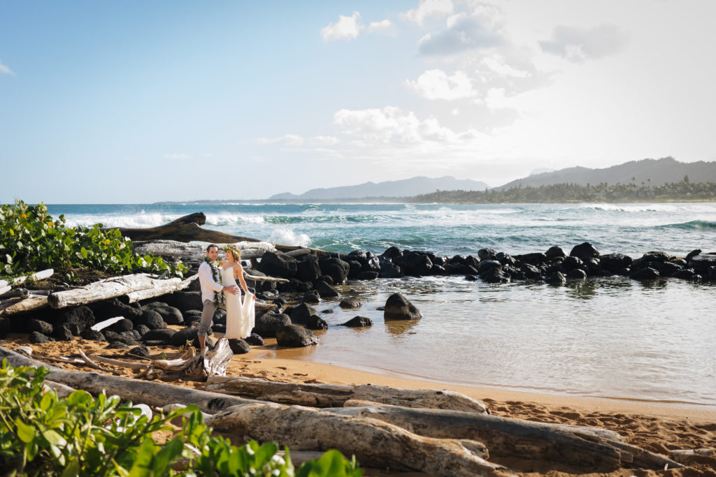 April and Chad's wedding in Kauai.