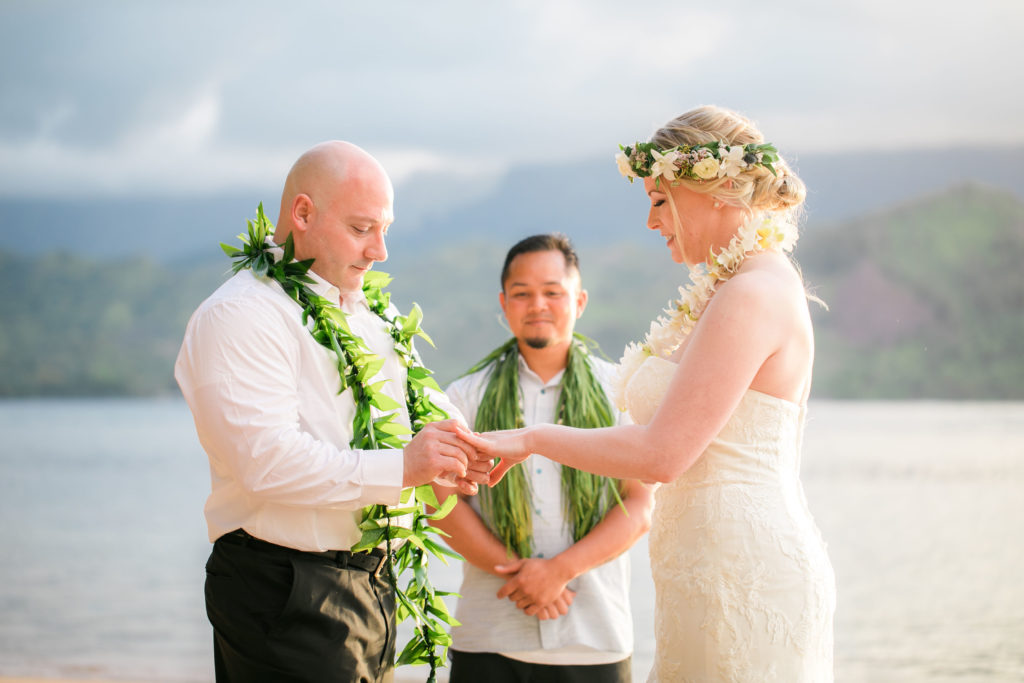 Getting married in Hawaii.