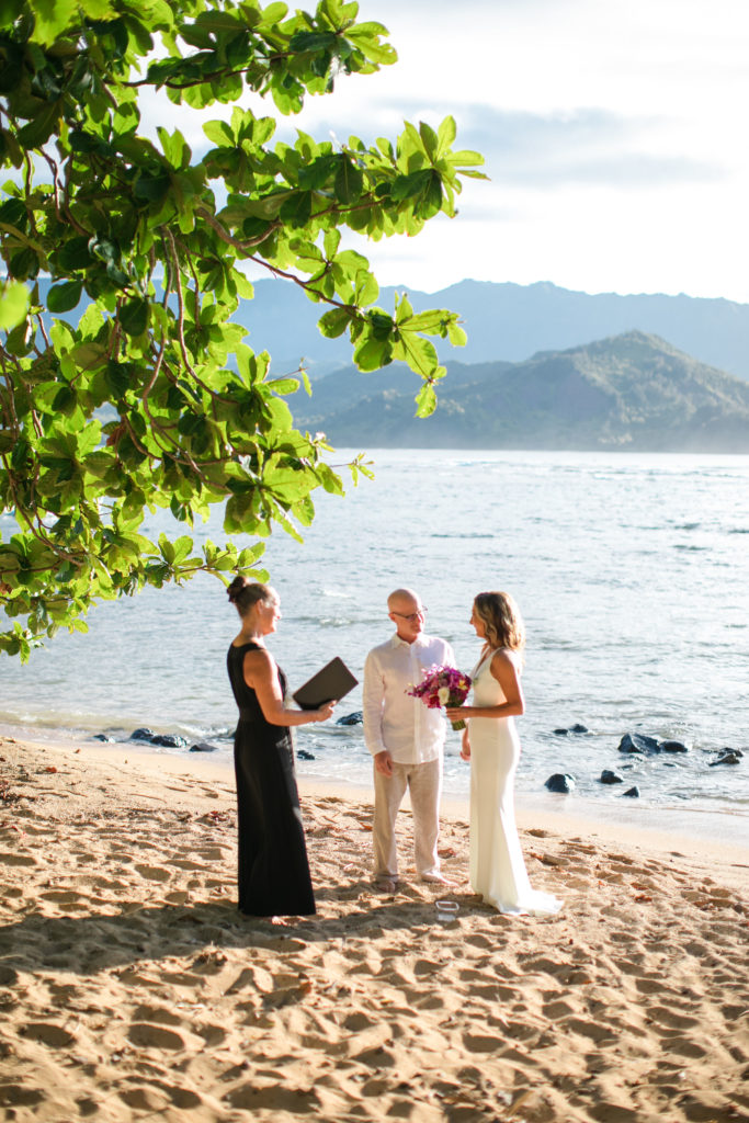 Eloping in Kauai.