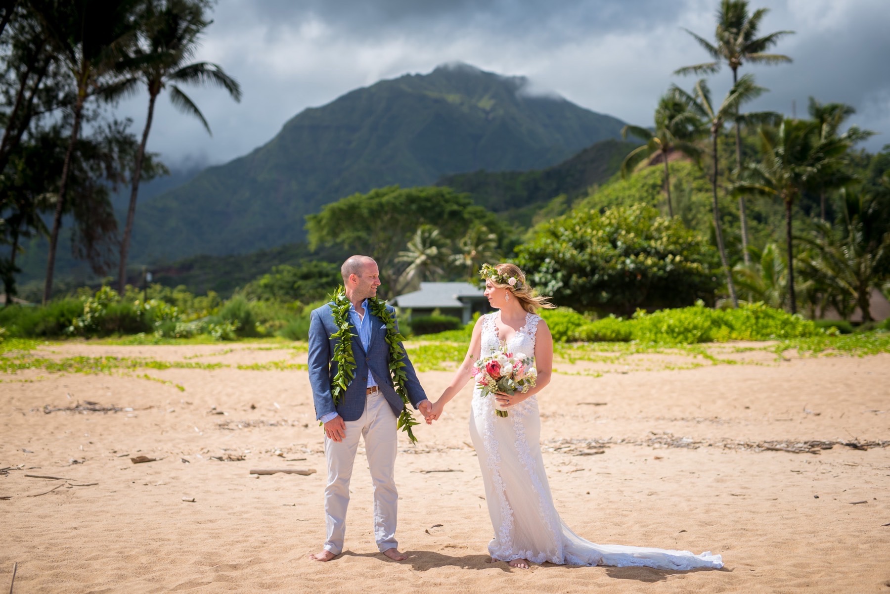 The ceremony was everything we had hoped! We are very grateful for the work that you and Hailey did to make it a special moment for us