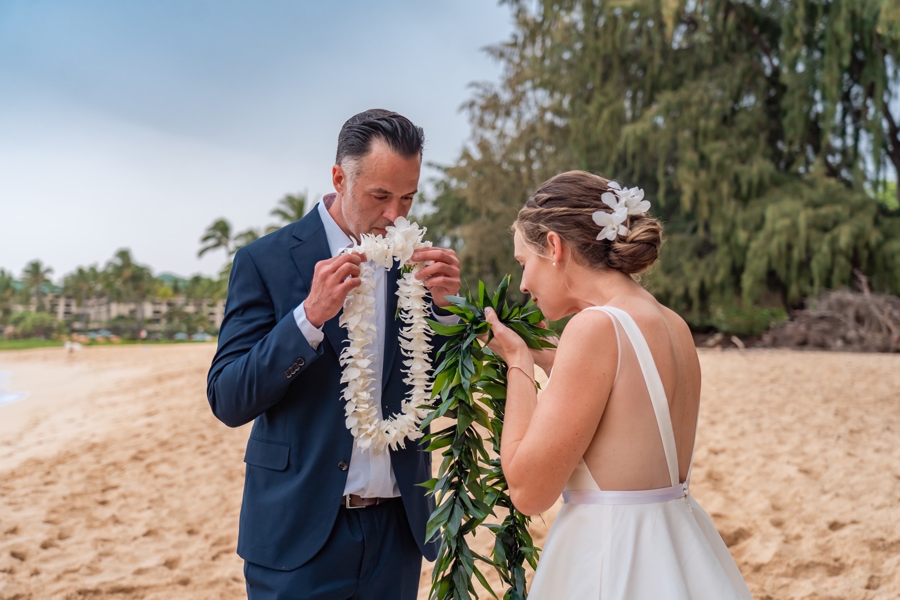 Kauai Elopement Lei Exchange