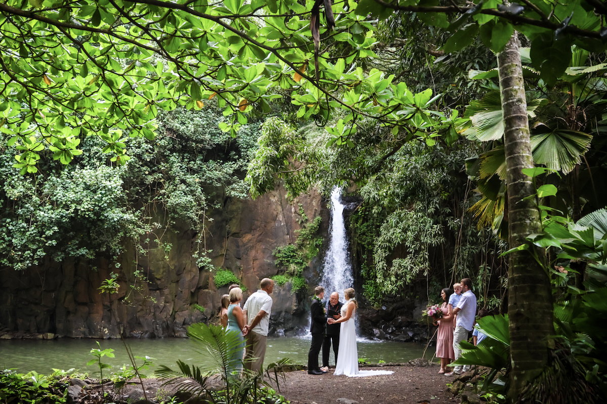 South Shore Gardens Kauai Elopement Wedding Location