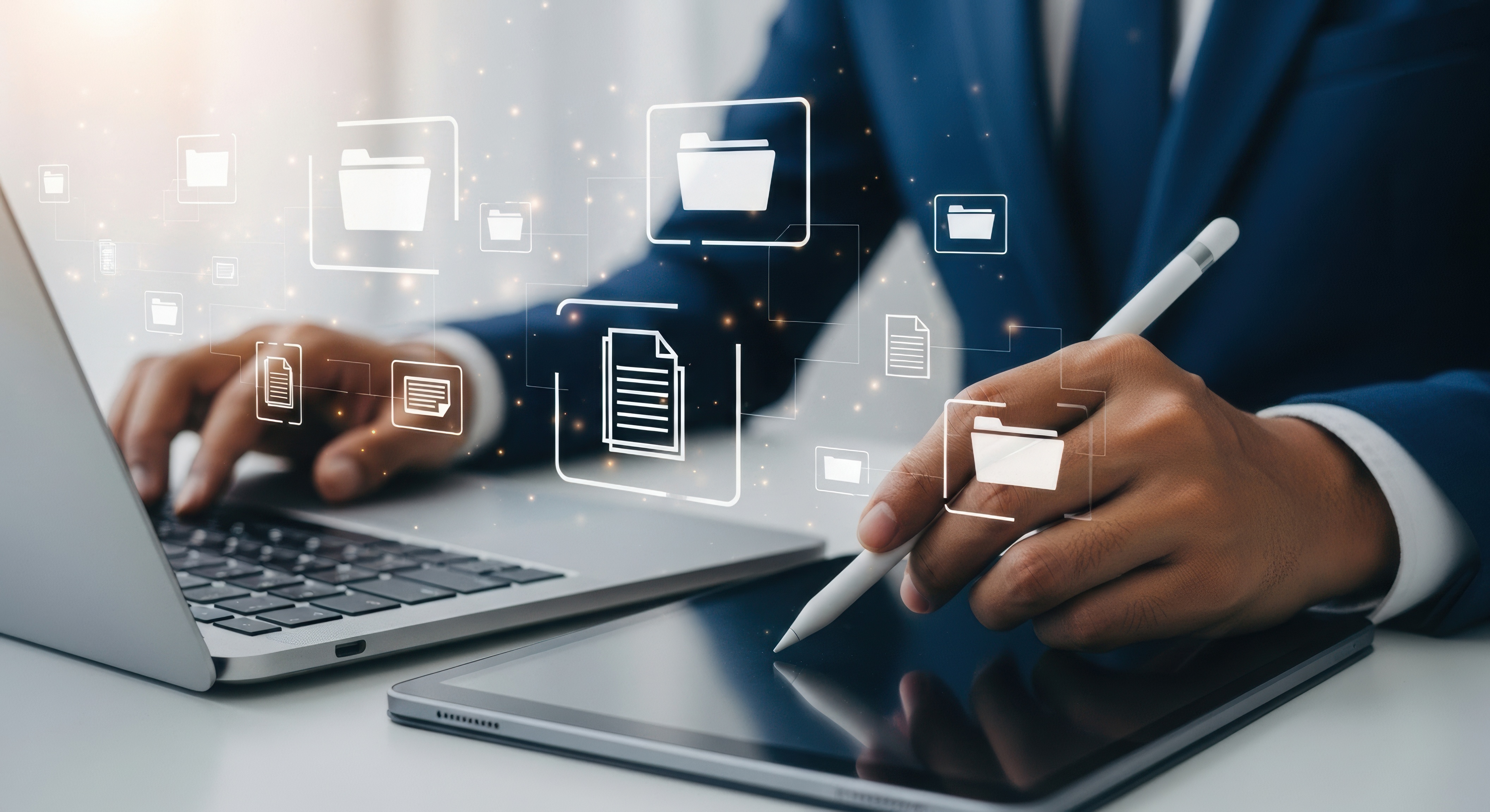 image of a secure database (for a legal tech)