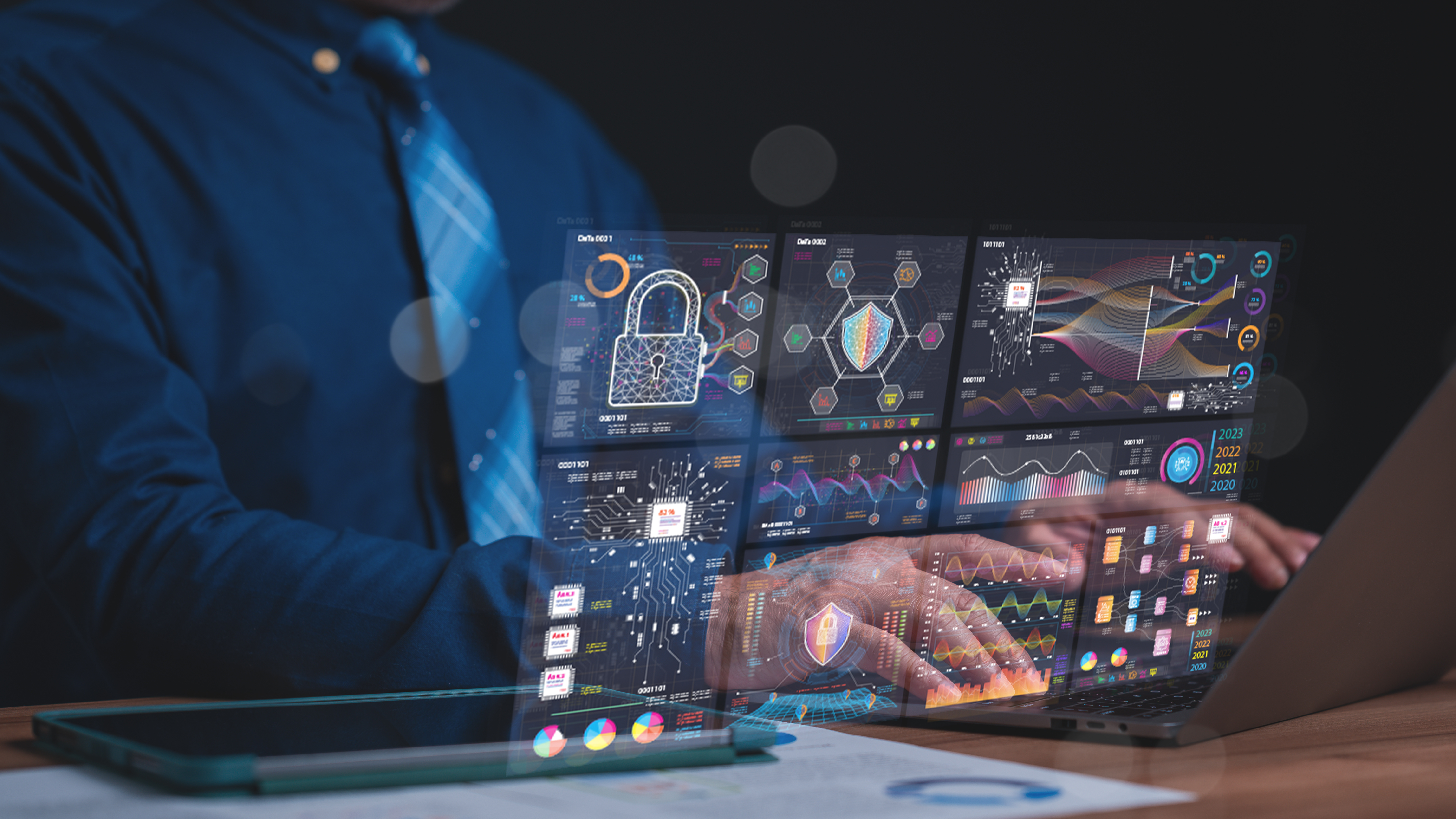 image of ai engineers working (for a ai healthcare company)