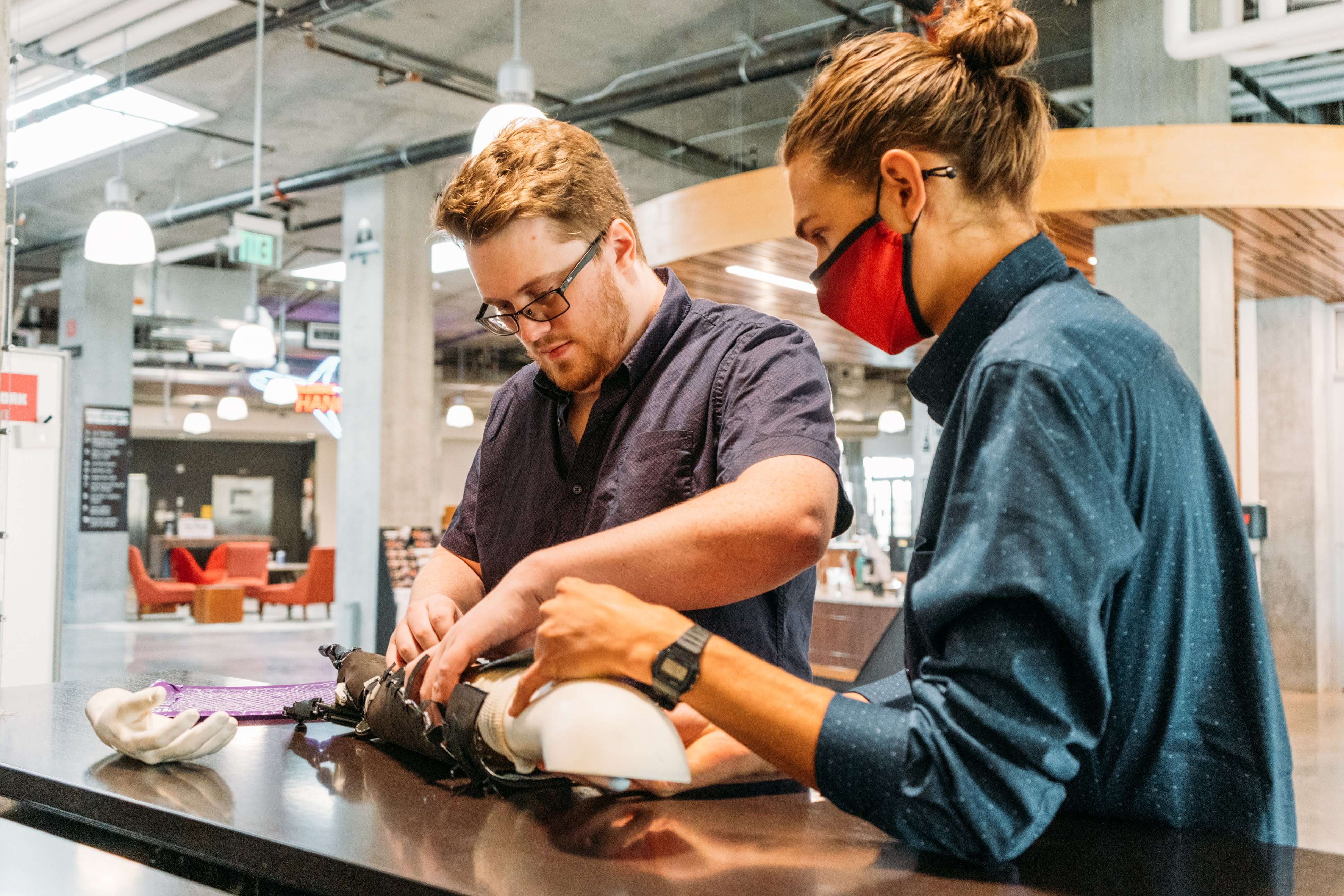 Mechatronics + AR engineering work &mdash; robotics and mixed-reality interface development
