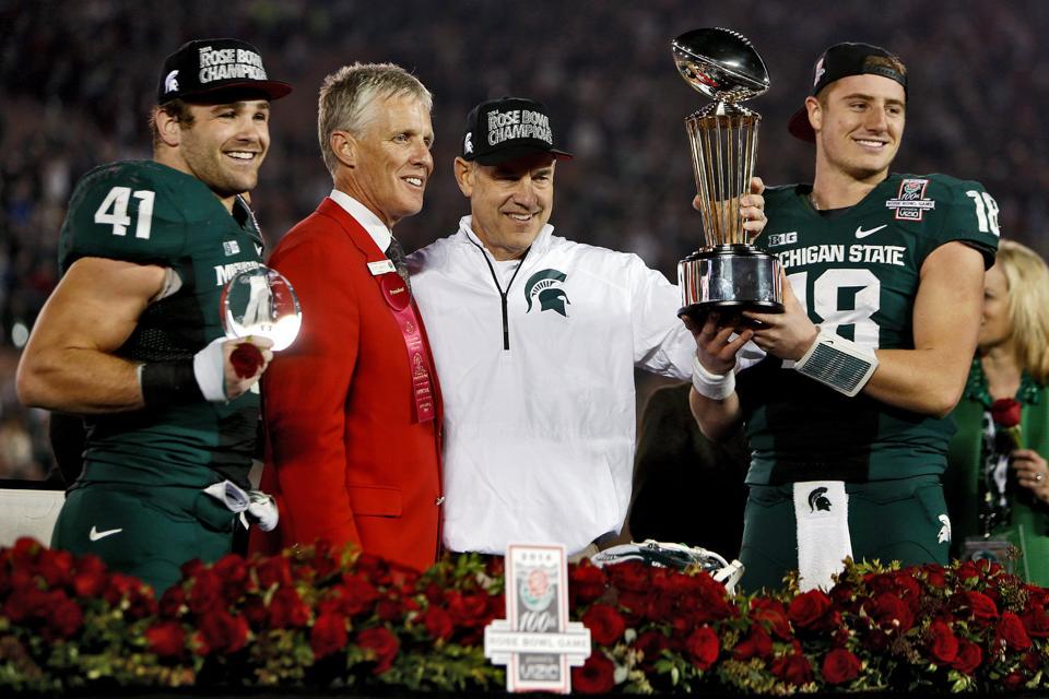 January 1, 2014: Michigan State Wins the 100th Rose Bowl