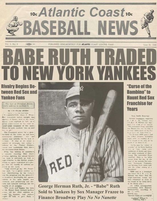 January 5, 1920: New York Yankees Announce Purchase of Babe Ruth
