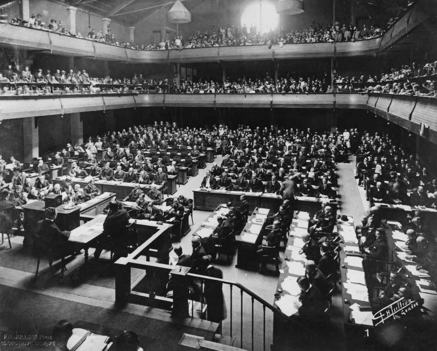 January 10, 1920: League of Nations Officially Formed