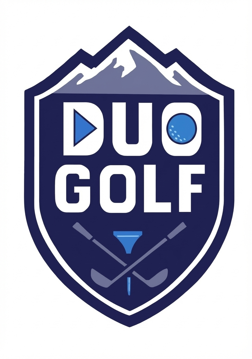 Duo Golf's League Logo Shield. 