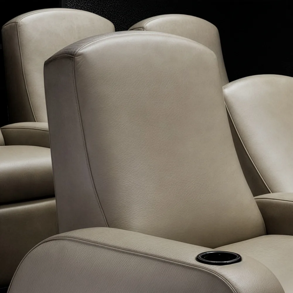 Classic contour backrest option on Elite HTS home theater recliner