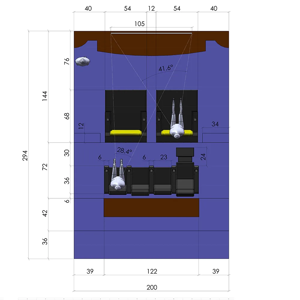 CAD floor plan for a residential theater project showing tiered seating rows