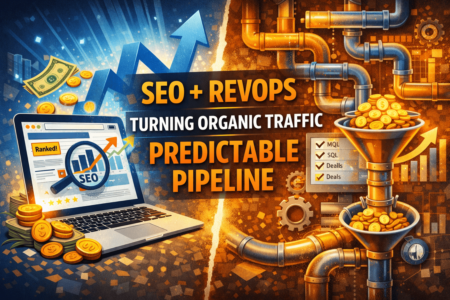 SEO + RevOps: Turning Organic Traffic Into Predictable Pipeline
