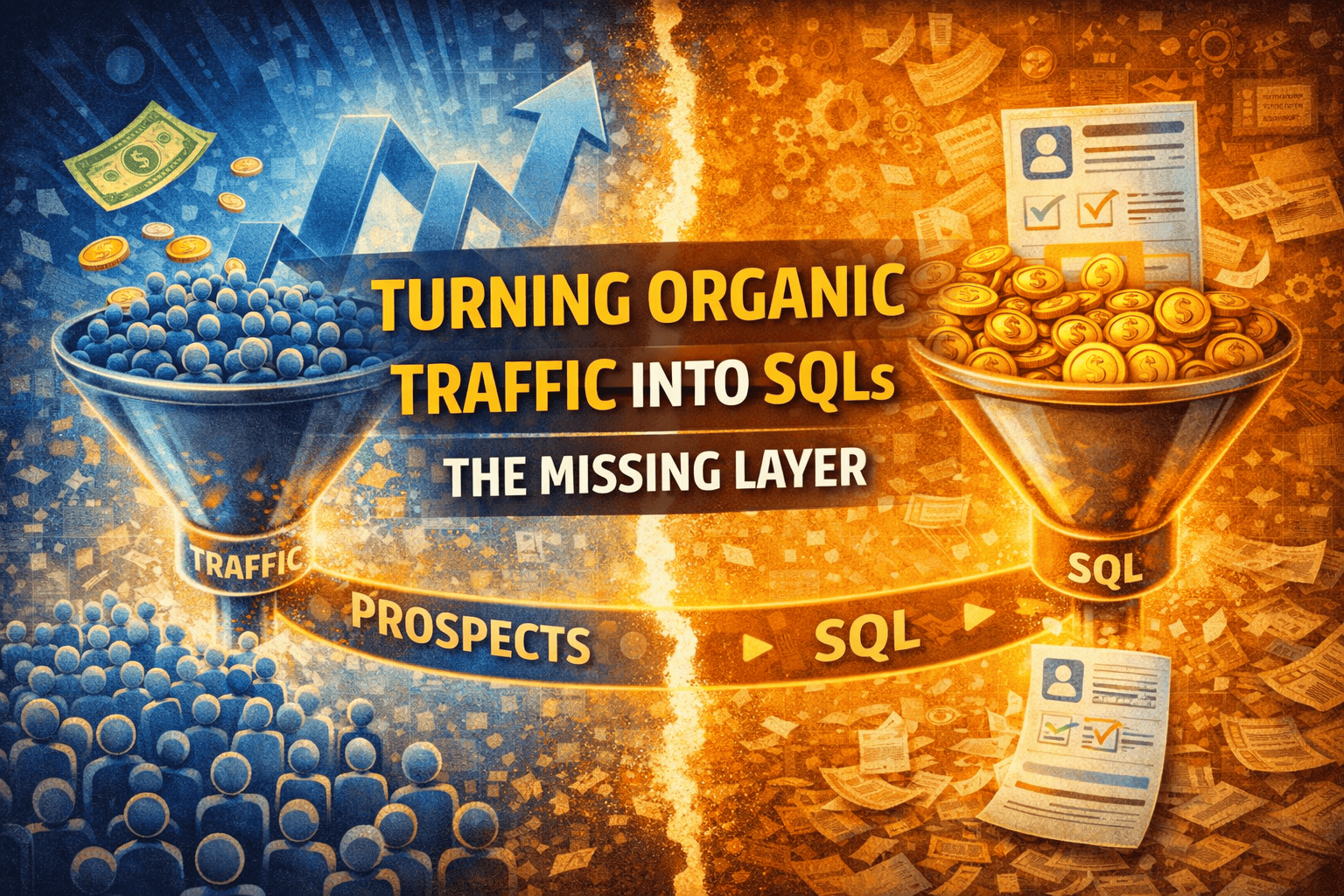 Turning Organic Traffic Into SQLs: The Missing Layer