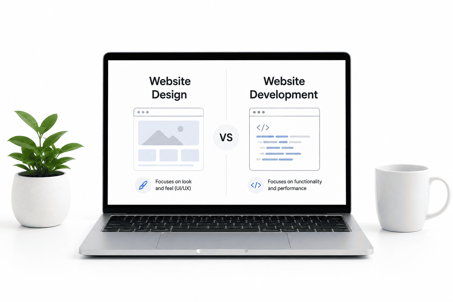 Website Design vs Development: What's the Difference?