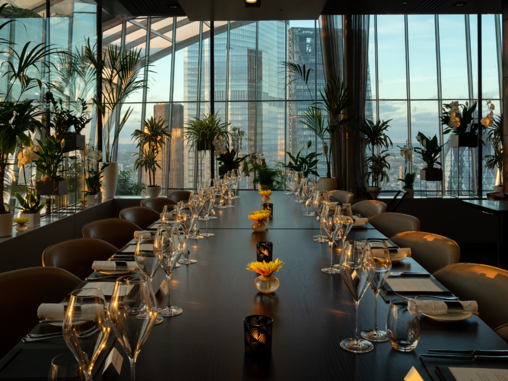Viñoly Room at Sky Garden in London