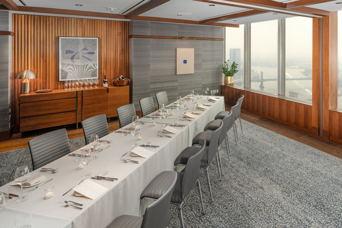Manhatta private dining room in New York